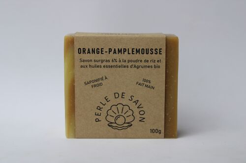 Savon Orange-Pamplemousse