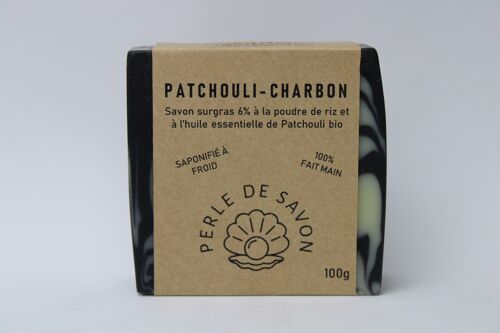 Savon Patchouli-Charbon