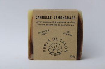 Savon Cannelle-Lemongrass 1