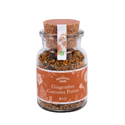 Gingembre, Curcuma & Poivre Bio* - 65g