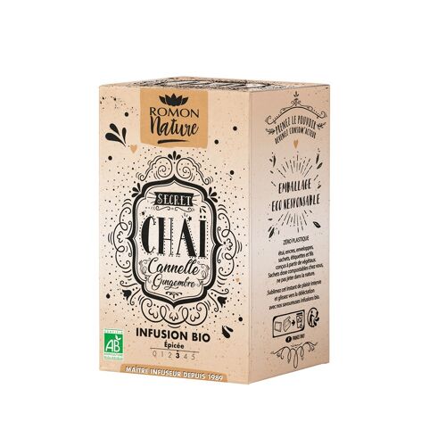 Infusion Chaï bio - 16 sachets