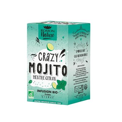 Infusione biologica Crazy Mojito - 16 bustine di tè