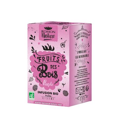 Organic Forest Fruits Infusion - 16 sachets