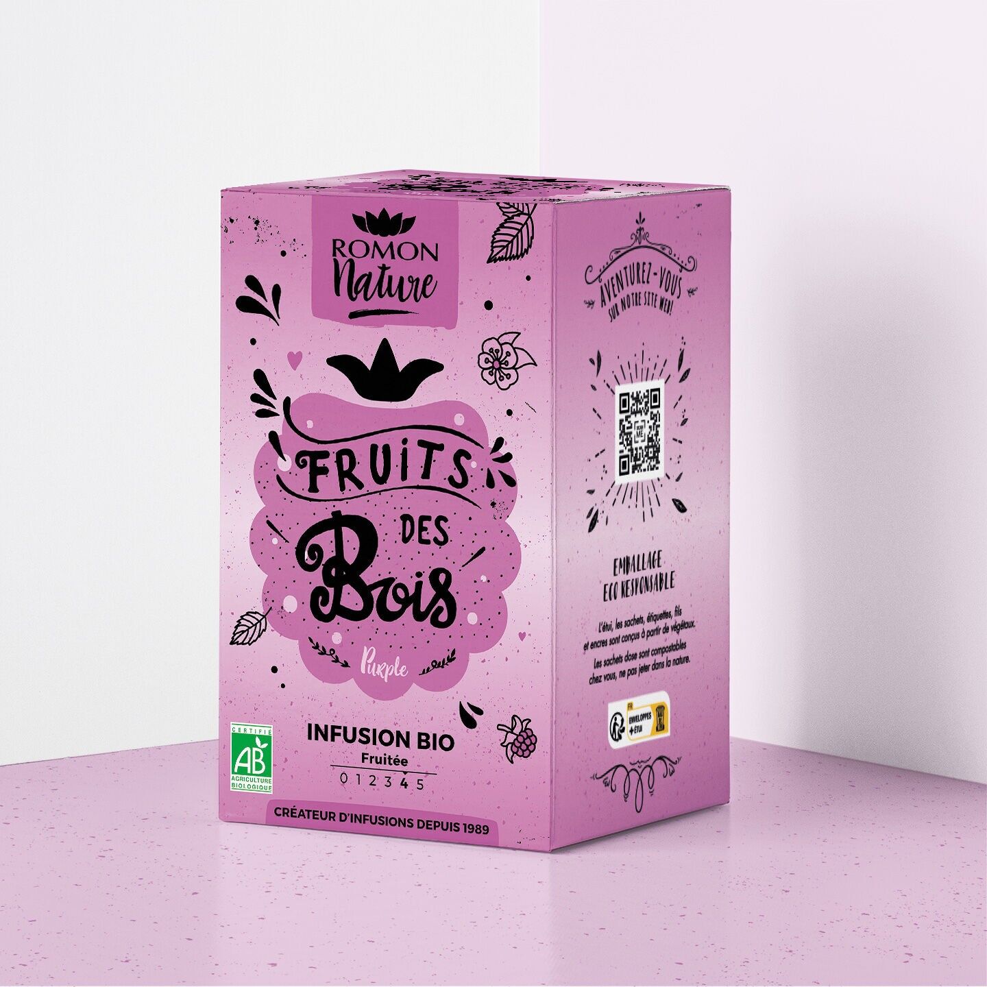 Infuso di frutti di bosco biologici*