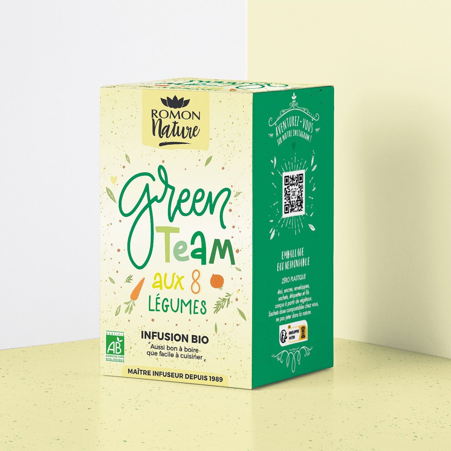 Green team infusion with 8 organic vegetables*