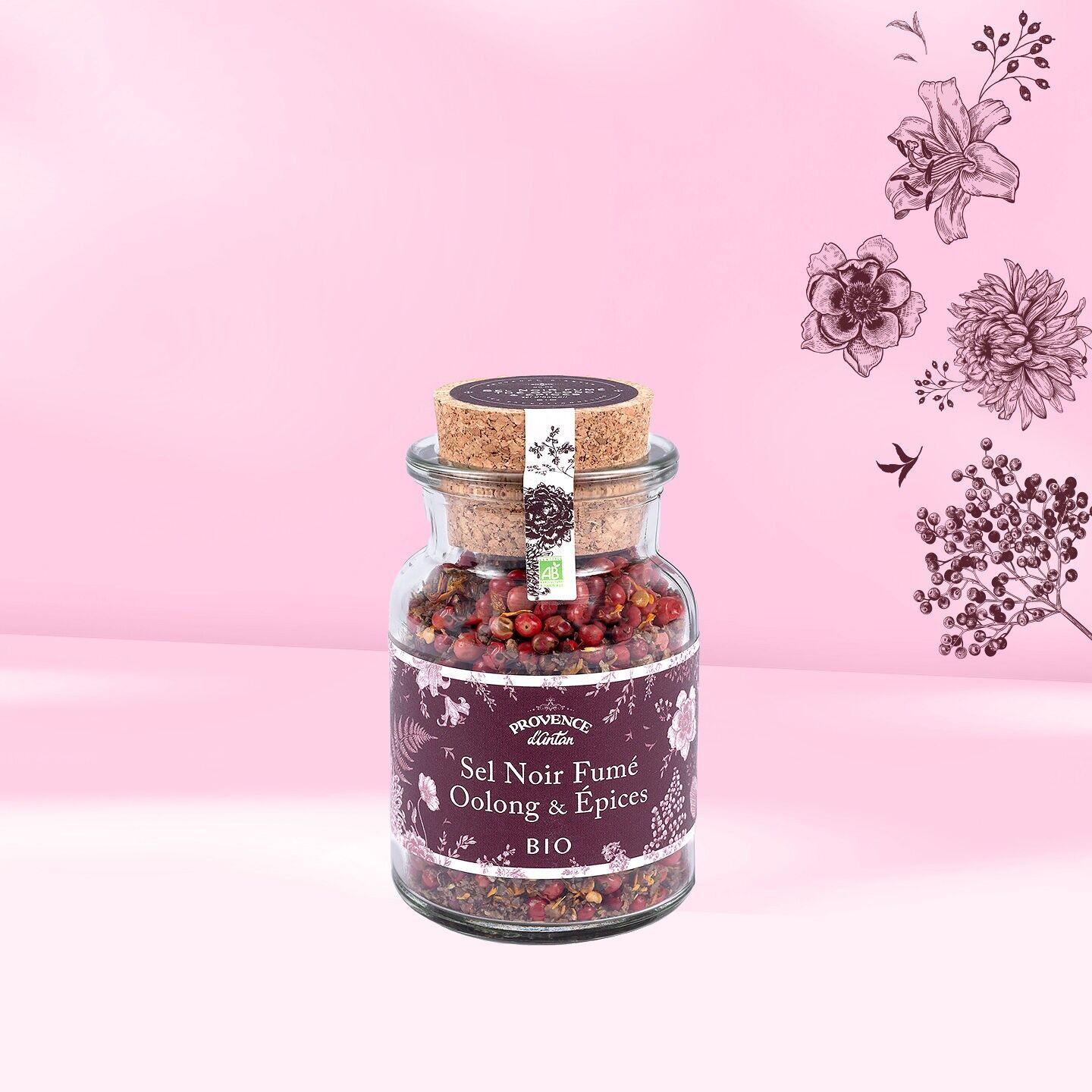 Sale nero affumicato, oolong e spezie - 60 g