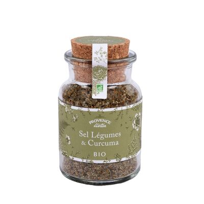 Organic Salt, Vegetables & Turmeric - 110g