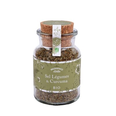 Sel, Légumes & Curcuma Bio* - 110g