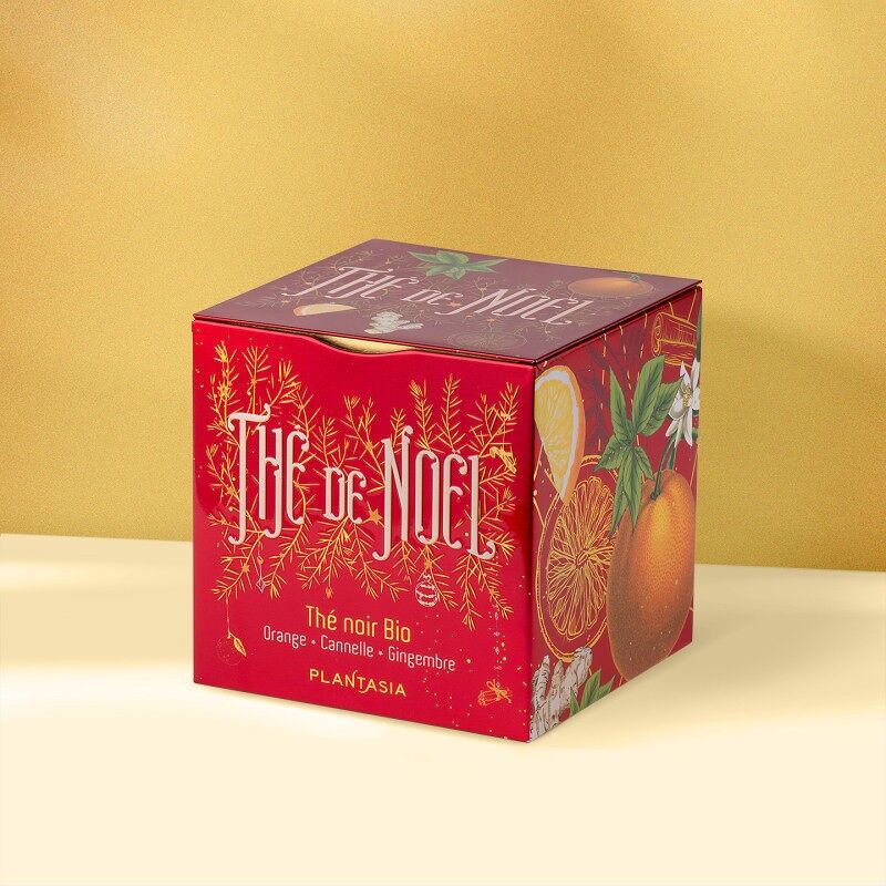 Tè nero di Natale biologico all'arancia, cannella e zenzero*