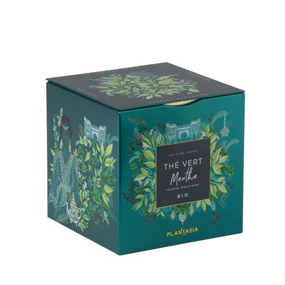 Organic Mint Green Tea - 24 teabags