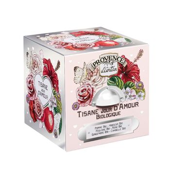 Tisane Jour d'Amour bio - 24 sachets