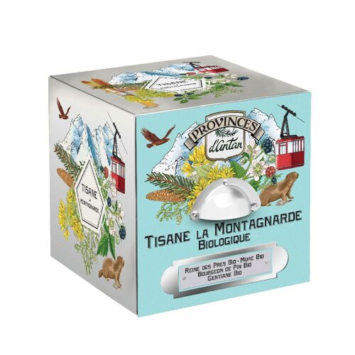 Tisane la Montagnarde bio - 24 sachets