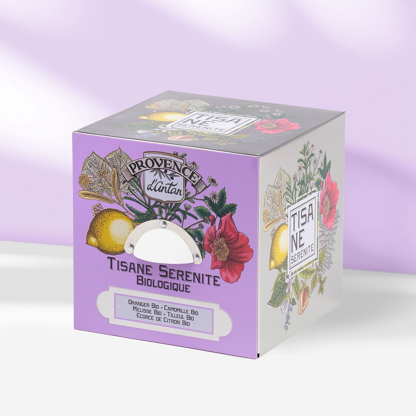 Tisana biologica Serenity - Scatola di metallo