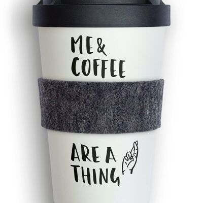 me & coffee - Anthrazit