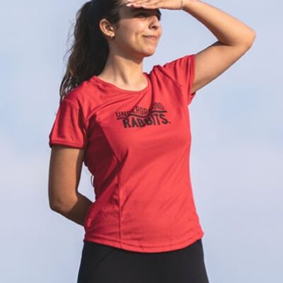Camiseta de Deporte Mujer UR - Rojo