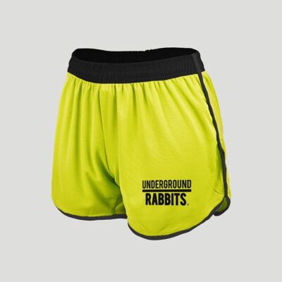 Shorts de Deporte - Amarillo/Negro