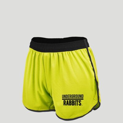 Shorts de Deporte - Amarillo/Negro