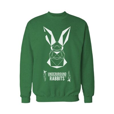 Sudadera 3D Rabbit - Verde