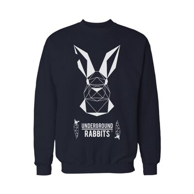 Sudadera 3D Rabbit - Azul Oscuro