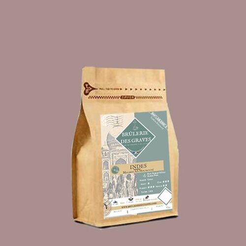 Café Indes Malabar AA Moussonné - 250 grs