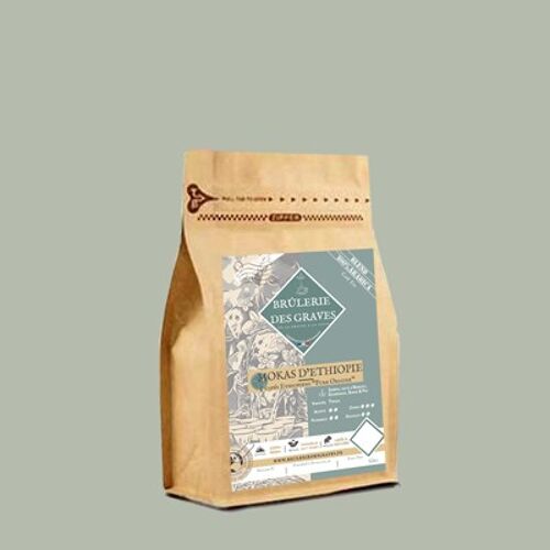 Café Mokas d'Ethiopie - 250 grs