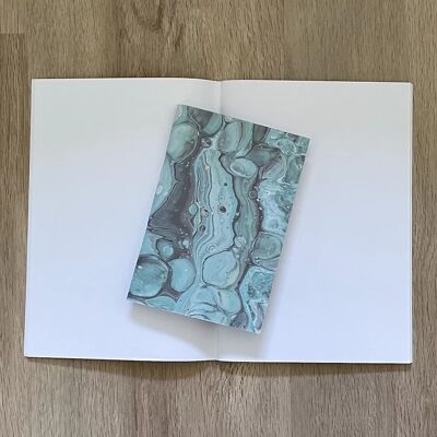 Marble Journal / Notebook Green