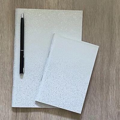 Sparkle Journal / Notebook White