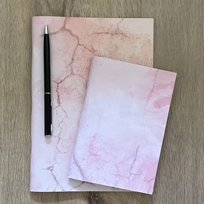 Marble Journal / Notebook Pink 2