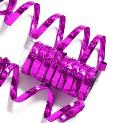 Holographic Streamers Diva Pink