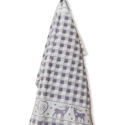 Kitchen towel "HUBERTUS", purple