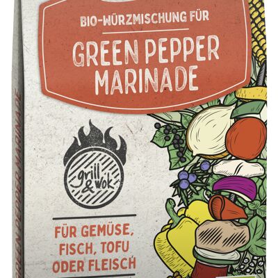 BIO Beltane Grill&Wok Seasoning Mixture for Green Pepper Marinade 10er Tray