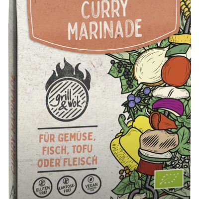 BIO Beltane Grill&Wok Würzmischung für Curry Marinade 10er Tray