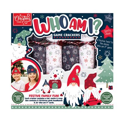 Who am I? Christmas Game Crackers