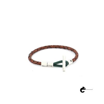 Men's Bracelet | Cylinder - vintage leather one