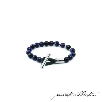 Men's Bracelet | Eclipsis - bleu/noir