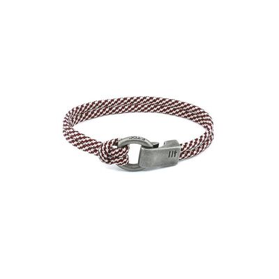 Men's Bracelet | Ribeira - Burgundy&White