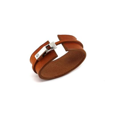 Woman Bracelet | elle | 01 | - Argent, Camel & Beige