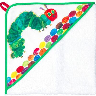 Hooded Towel The Very Hungry Caterpillar, 80 x 80