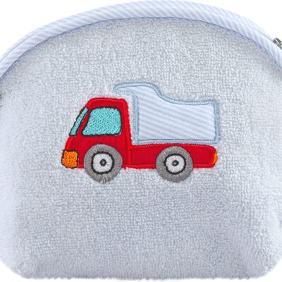 Laundry bag truck, blue