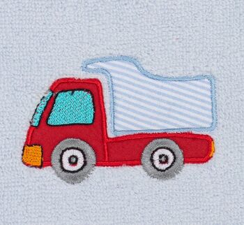 Camion sac à linge, bleu 3