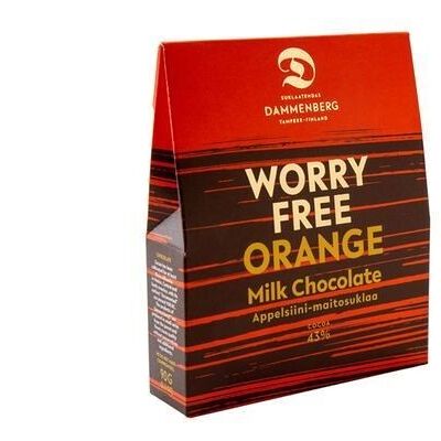 Worry-free soy-free orange milk chocolate buttons 43% 10x90g