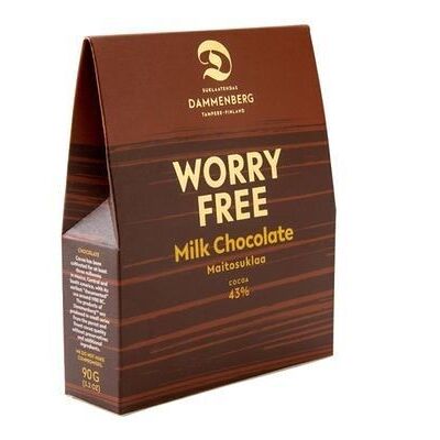 Worry-free soy-free milk chocolate buttons 43% 10x90g