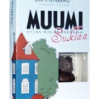 Moomin milk chocolate figures 43 % soy-free 20x80g