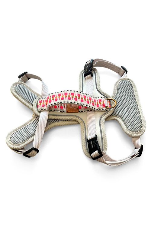 Premium Padded Dog Harness - Pink