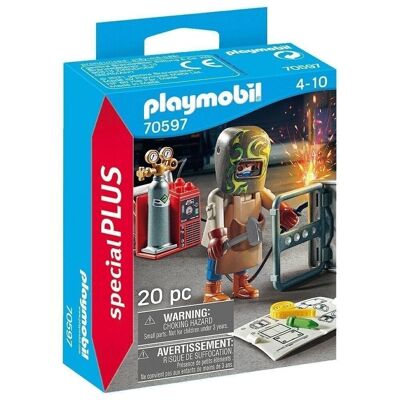 Playmobil especial Soldador con equipo