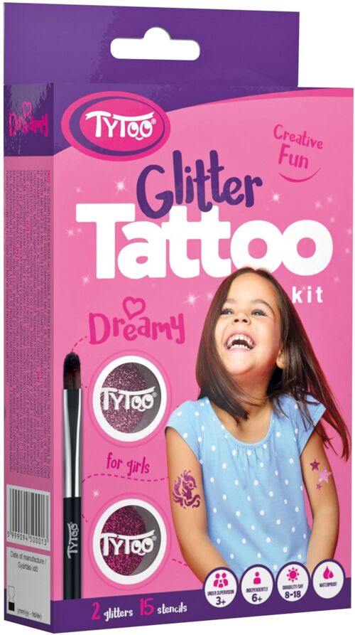 TyToo Dreamy Glitter tattoo kit