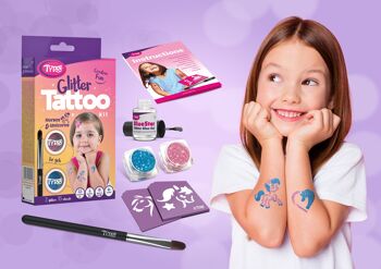 TyToo Chevaux & Licornes Glitter kit de tatouage 3