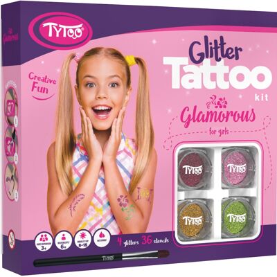TyToo Glamorous Glitter Tattoo-Kit