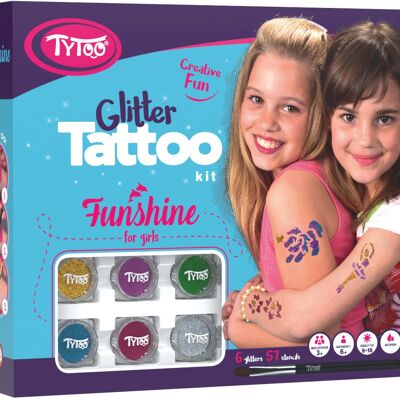 Kit tatuaggio TyToo Funshine Glitter