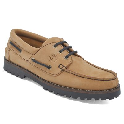 Náuticos Hombre Seajure Lamu Camel Piel Nubuck